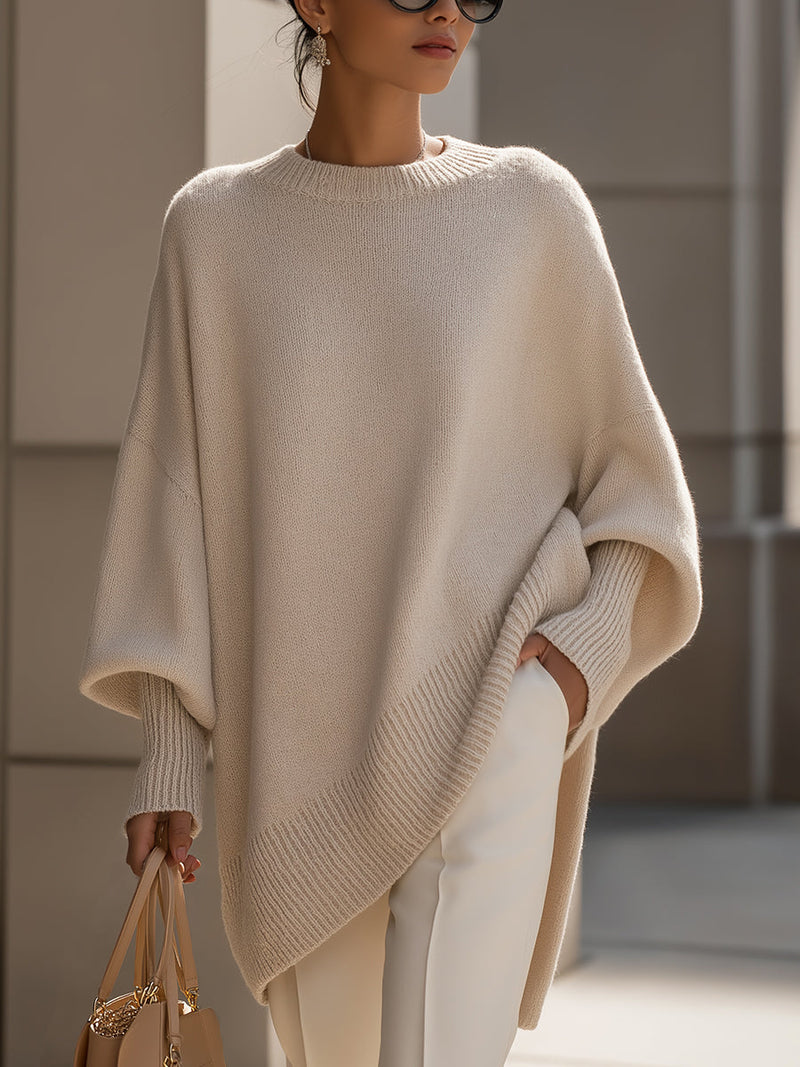 Isotta | Maglione oversize con bandiera